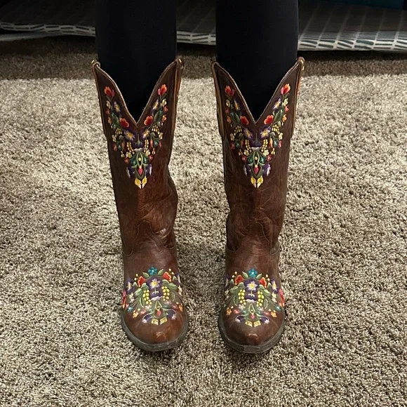 COPY - Sora multi color Old Gringo boots - Picture 3 of 4